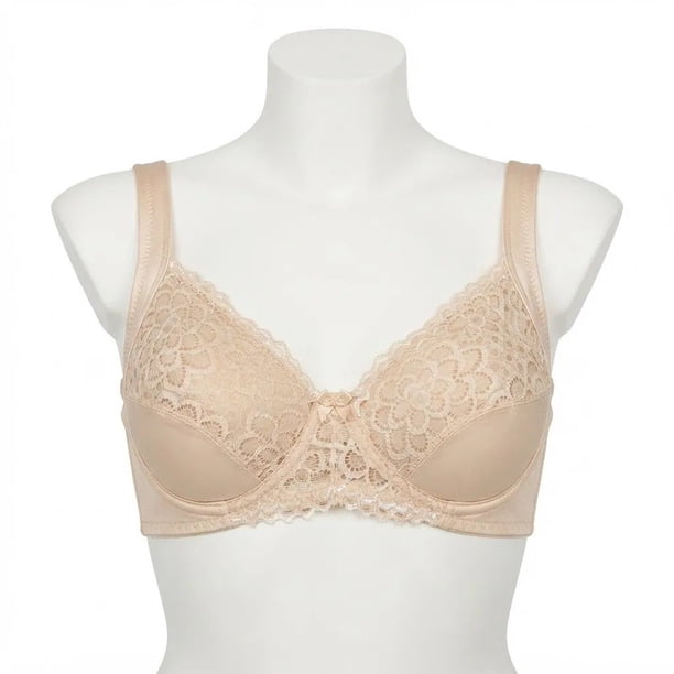 Sostén Mujer Lady Genny S-027B Microfibra Encaje