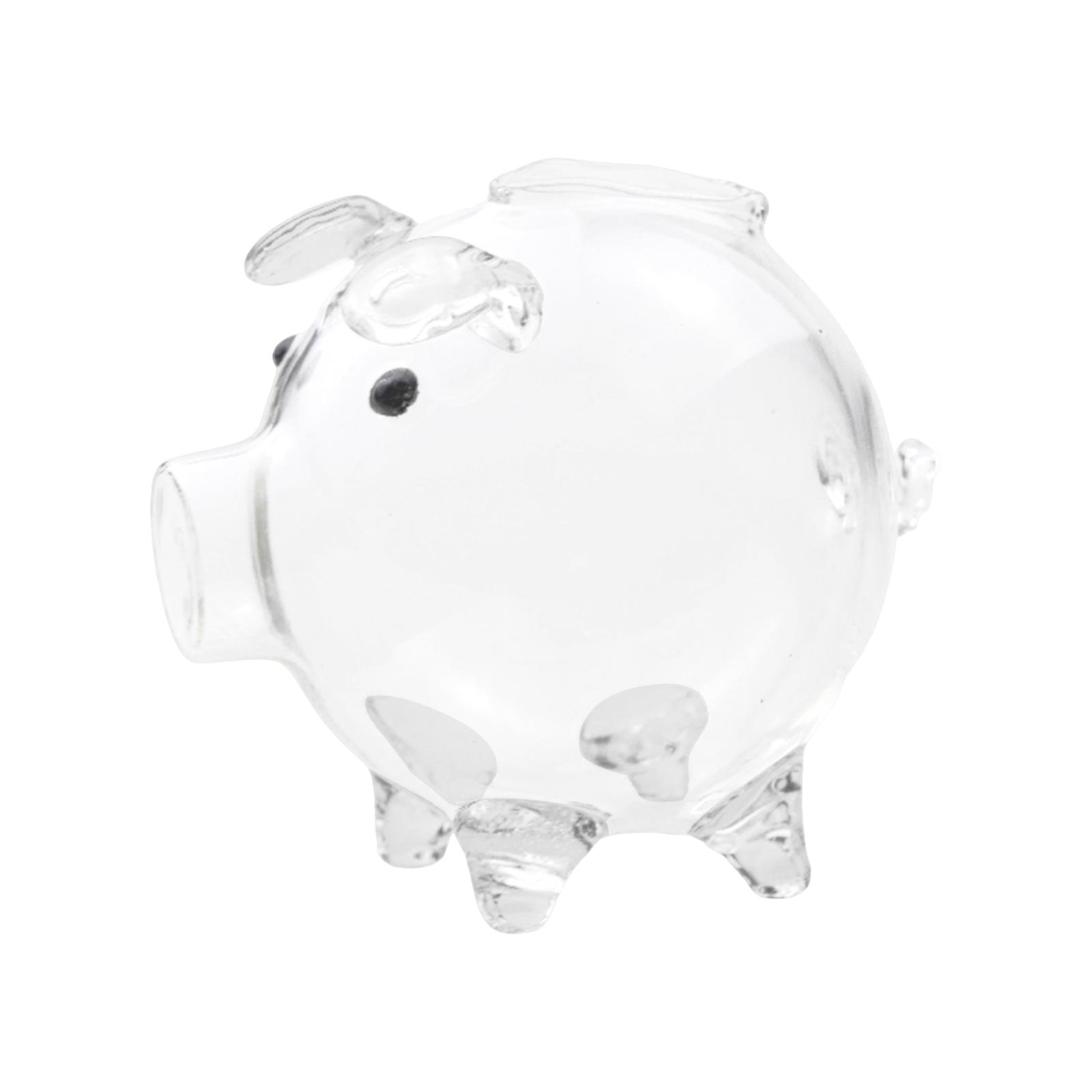 Bothyi - Hucha De Cristal Preciosa Caja De Ahorro De Dinero Para Navidad Cumpleaños Ahorros En Efectivo