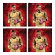 thumbnail image 3 of Gianluigi Donnarumma-theme Hand Towel Soft Absorbent Kitchen Bathroom Hanging Hand Towel Quick-Dry Non-Shedding Household Small Square Towel 4pcs, 3 of 6