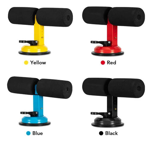 Inaltum Fitness - Barra De Succión Ajustable - Sit Up Portatil Con Ventosa