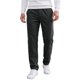 thumbnail image 1 of Pantalones de pana suaves de pierna recta con cintura de cordón ligera para hombre 32 Negro, 1 of 6