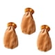 thumbnail image 1 of 3pieces pleuche piano sustain pedal cover foot sleeve protector pad camel, 1 of 5