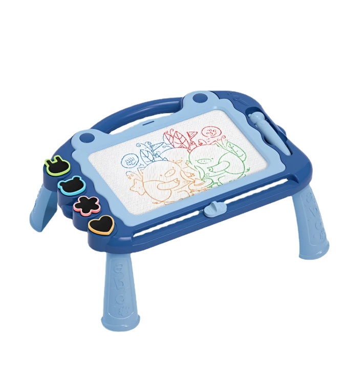 Atlas - Juego Pizarra Magica Con Soporte Para Niños Azul