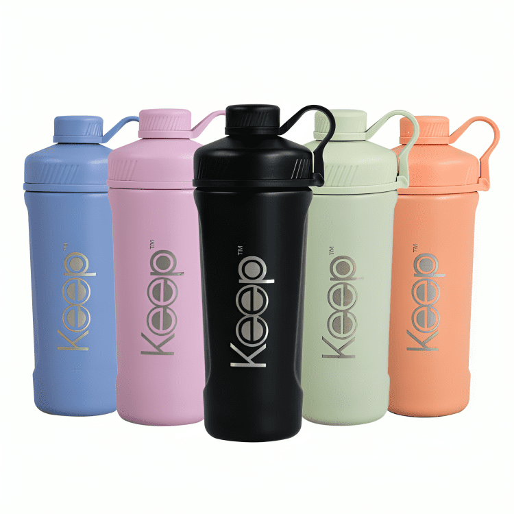 Kepp - Botella Shaker Metalico Keep