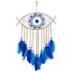 thumbnail image 4 of Atrapasueños De Mal De Ojo Hecho A Mano Para La Decoración De La Sala De Estar De La Oficina Azul, 4 of 5