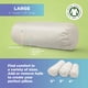 thumbnail image 3 of Neck Roll Pillow Bean Products relleno de trigo sarraceno, 3 of 9