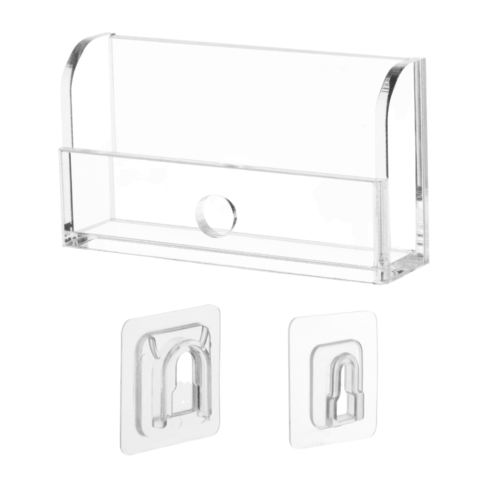 Magideal - Soporte De Control Remoto De Pared Resistente Y Que Ahorra Espacio Con Diseño Acrílico Compacto, Multifunción Y Antipérdidas Para Garaje, Entrada Y Au Claro