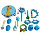 thumbnail image 2 of Instrumentos De Percusión De Madera Juguete 10 Tipos Bell Drum Baby Toddlers Azul, 2 of 5