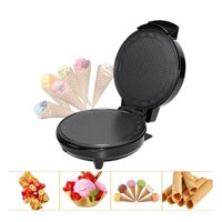 Genérico - ,Maquina Para Prepara Conos De Helado Multifuncional Negro