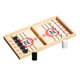 thumbnail image 3 of Juego De Hockey De Madera De Mesa Juego De Disco Rápido Portátil Para Cumpleaños Vacaciones Familiares L Rojo Con 20 Ajedrez, 3 of 5