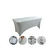 thumbnail image 3 of Mantel Forro Spandex Para Mesa Plegable 1.80 Mts, Gris, 3 of 3
