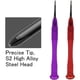 thumbnail image 3 of Destornillador Triwing Compatible con Nintendo Switch, Kit de Destornilladores de Puntas Tri-Point de 2.0 mm Phillips y 1.5 mm Y00 Compatible con Joycons y Consolas de Switch para Reparación, 3 of 8