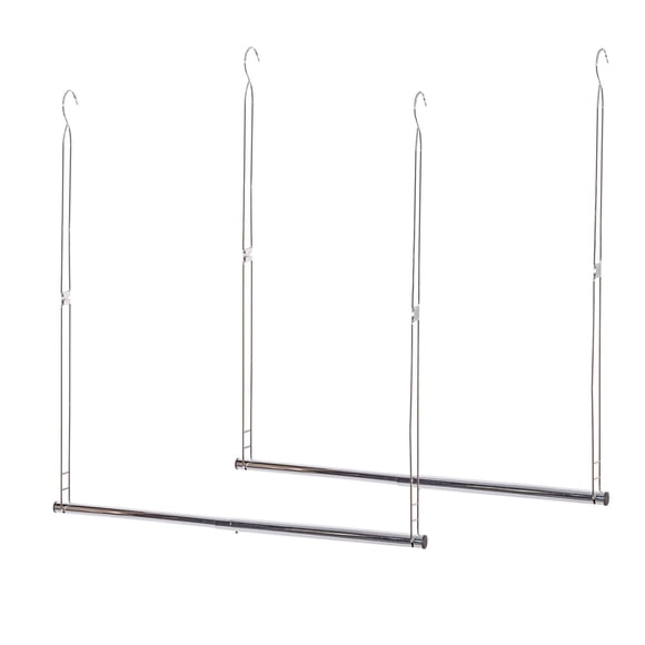 Organizador para colgar en armario, Storage Maniac, ajustable, paquete de 2