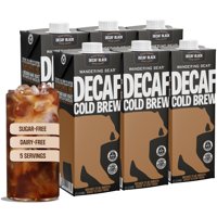 Café Descafeinado Wandering Bear, 32 Onzas, Paquete De 6
