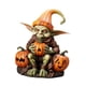 thumbnail image 3 of Decoraciones De Halloween Adornos Estatuilla De Extraterrestre De Calabaza Para Patio De Césped Estilo Interior A, 3 of 3