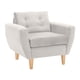 thumbnail image 2 of Sofa Bote 1c Felpa 05 Crudo, 2 of 6