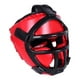 thumbnail image 4 of Casco de boxeo Casco de sparring Protector portátil profesional Casco de kickboxing Equipo para la cabeza Mma Muay Thai Entrenamiento Grappling Taekwo M rojo, 4 of 5