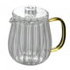 thumbnail image 3 of Tetera De Cristal, Tetera, Jarra De Leche, Jarra De Café Con Tapa, Duradera, De Gran Capacidad, 700ml, 3 of 3