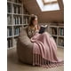 thumbnail image 1 of Manta Piecera De Sillón Cama Chenille Flecos Soga 130x180, 1 of 6