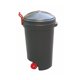 thumbnail image 1 of Basurero 125L Plástico Negro, 1 of 1