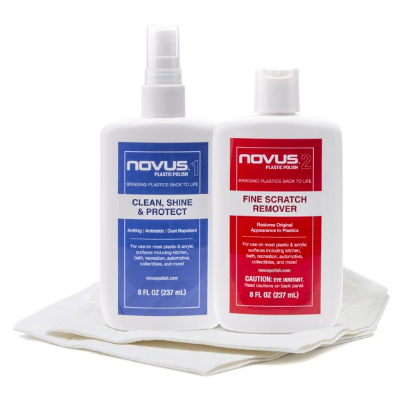 Kit de Pulido para Plásticos Novus #1 y #2 Botellas de 237 ml