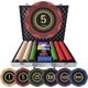 thumbnail image 1 of Set Fichas Poker LOYCHIP 500 Unidades 14g Clay Texas Holdem, 1 of 3