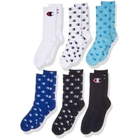 Calcetines Redondos Para Niños Socks Champion, Paquete De 6