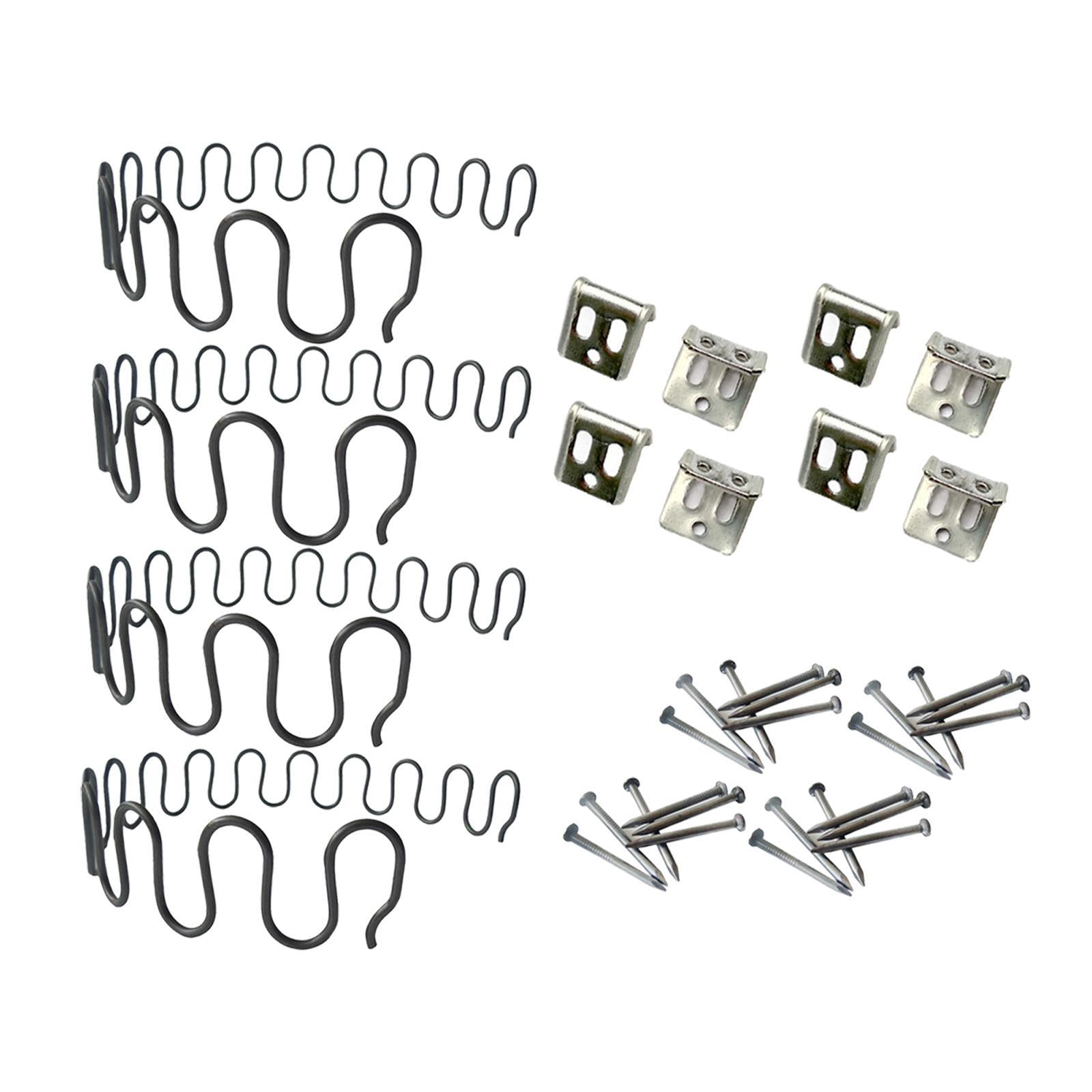 Bothyi - Kit De Reparación De Muelles De Sofá De 4 Piezas, Suministros De Bricolaje Para Reparar El Asiento Del Sofá En El Hogar, Longitud De 50 Cm