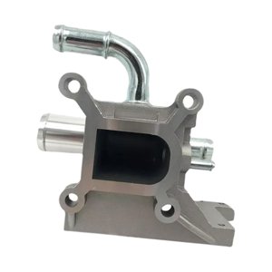 Ioensy - Caja Del Termostato Del Refrigerante Del Motor De Salida De Agua Para Ford Ecosport Metal