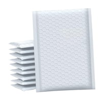 Magideal - 100 Bolsas De Burbujas Para Envío, De 15 X 26 Cm, Con Fuerte Adherencia, Autosellantes Y Protectoras. Blanco