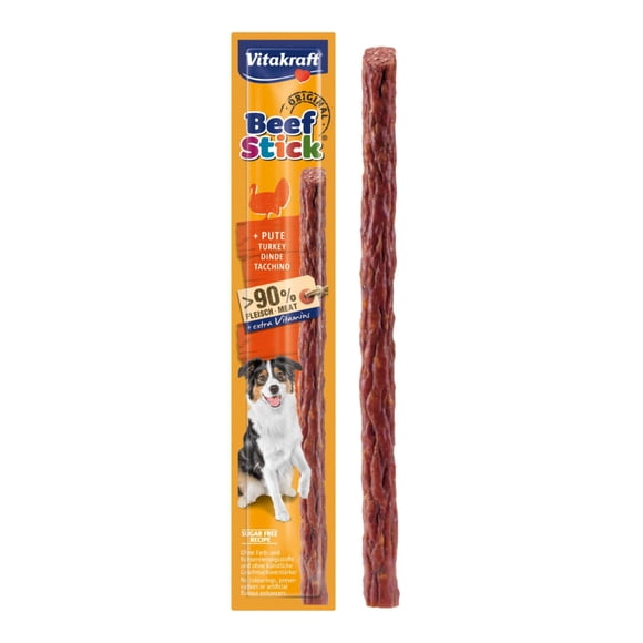 Snack Perro Beef Stick Pavo, G