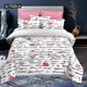 thumbnail image 1 of x1131 Bed SheetsValentine's Day Duvet Cover Set Red Rose I Love You Pattern Size Couple Polyester Bedding Set Happy Romantic Quilt Cover 3-Piece Bedding Set (1 Duvet Cover + 2 Pillow Shams) nj1131, 1 of 5