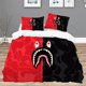 thumbnail image 1 of B-BapeS Duvet Cover Set Twin Size Bedding Bed Linen Sets Double Comforter Queen, 1 of 3