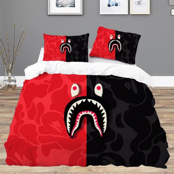 B-BapeS Duvet Cover Set Twin Size Bedding Bed Linen Sets Double Comforter Queen