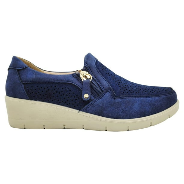 ZAPATOS CASUALES NEW WALK AZUL/BLANCO | C25F2011-70 - Talla 39