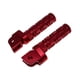 thumbnail image 1 of 1 par de clavijas de pie para motocicleta reemplazo de reposapiés de motocicleta instalar fácilmente reposapiés antideslizantes pedales para XJR400 Rojo, 1 of 5