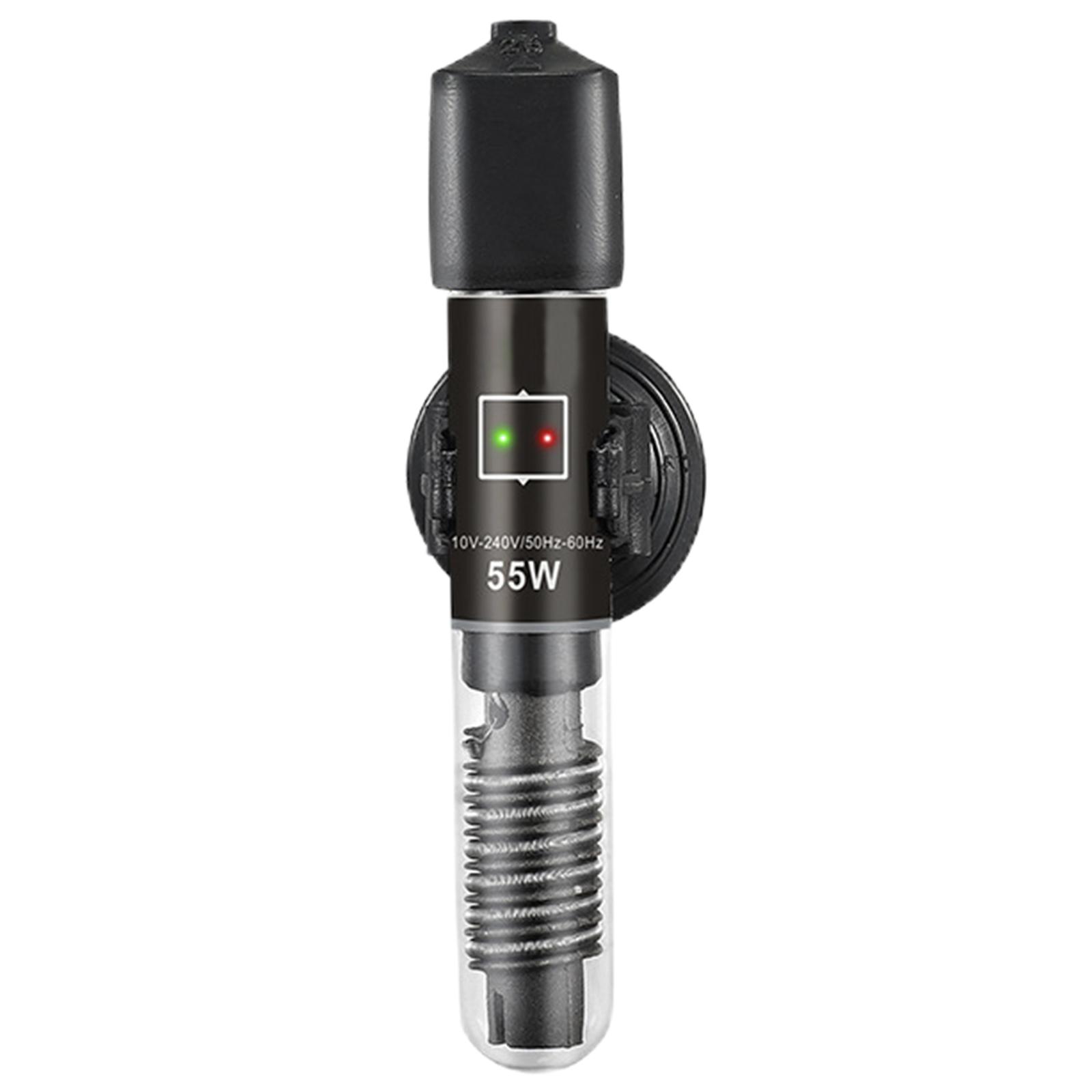 Magideal - Varilla De Calentamiento Ajustable Para Pecera Con Calentador De Acuario Con Ventosa , C50W