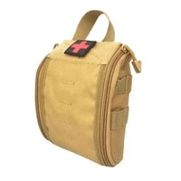 Factorynet - Pouch Táctico Primeros Auxilios Airsoft Paintball Color Coyote