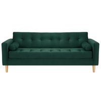Bodevir - Sofa Retro 3Cg Felpa 05 Verde Botella