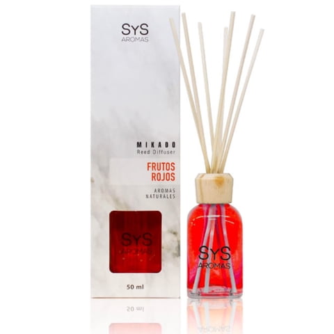 Mikado Ambientador Sys 50 Ml Para El Hogar Frutos Rojos Sys