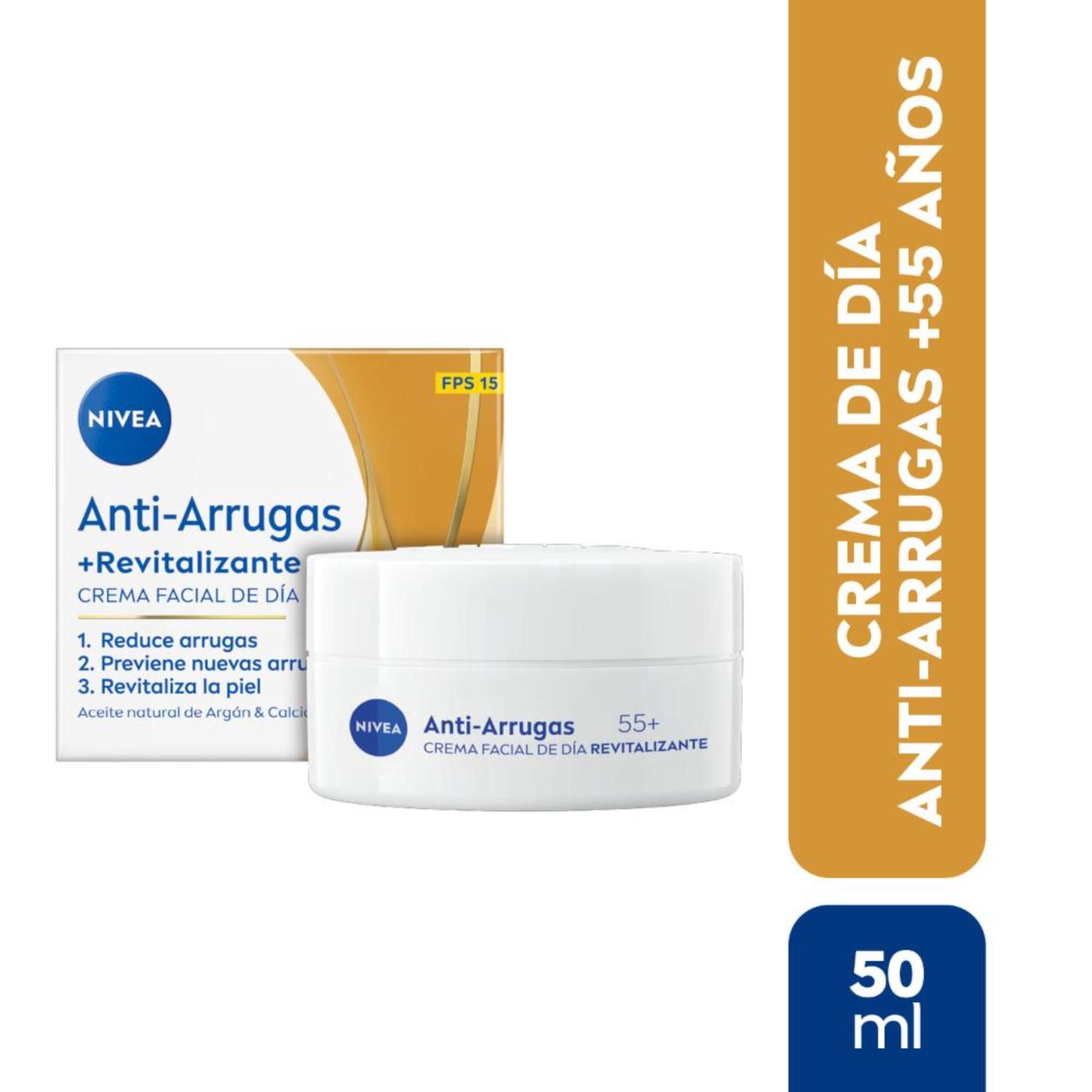 Crema Facial Nivea Antiarrugas 55+