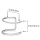 thumbnail image 2 of 1/3/5pcs Trendy Men's No Piercing Nose Ring, Earring, Stainless Steel Lip Ring, 2 of 4
