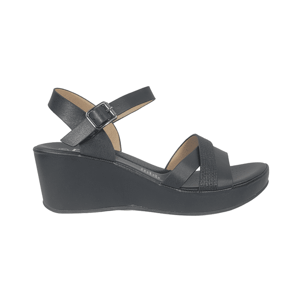 SANDALIAS DE FIESTA BY PASS NEGRO MUJER Y3619-1A - Talla 38