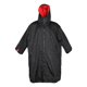 thumbnail image 2 of Traje De Surf Impermeable Para Cambiar Al Aire Libre, Chaqueta Con Forro Polar, Negro, Rojo, M, 2 of 5