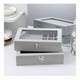 thumbnail image 5 of Cosmetiquero Caja Organizadora de Joyas Portatil Gris, 5 of 6