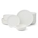 thumbnail image 1 of Juego de Vajilla Oneida de 18 Piezas en Porcelana Blanca, 1 of 9