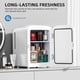 thumbnail image 3 of Refrigerador compacto, portátil eléctrico, mini refrigerador de 4 litros, 3 of 4