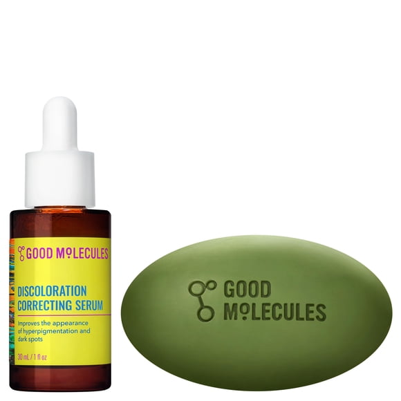 Dúo de cuidado de la piel Good Molecules Dark Spot Bar 85 g y sérum 30 ml