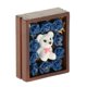 thumbnail image 4 of 1/12 Caja De Regalo Casa De Mu?ecas Juguete Muebles De Simulación DIY Coleccionables Decoración Caja Azul Rosa Marrón, 4 of 5