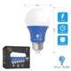 thumbnail image 2 of Bombilla LED Bluex Blue Color A19 de 9 W (equivalente a 60 W), paquete de 6, 2 of 6